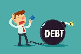 Entrepreneur in debt